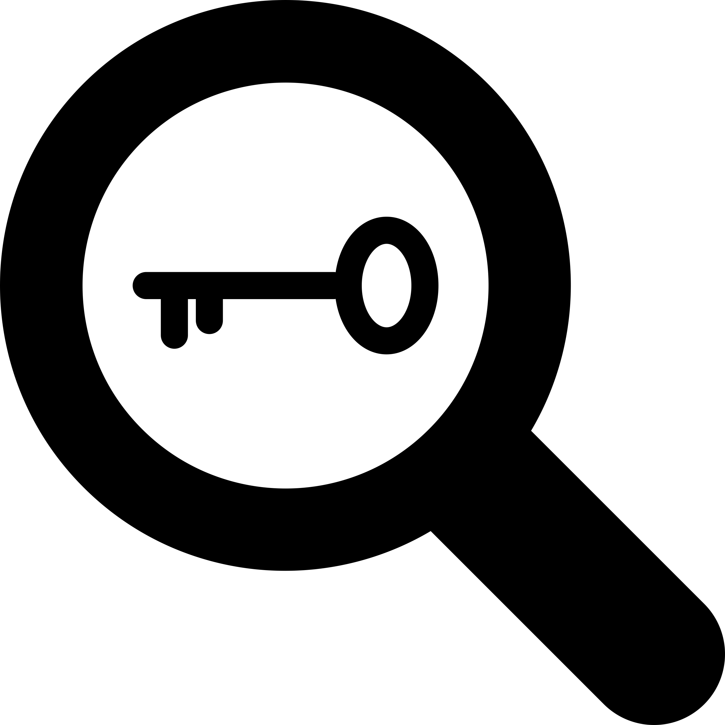 Magnifying Glass With Key Outline Svg Vector Free Vectors